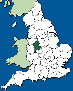 Stoke on Trent map uk